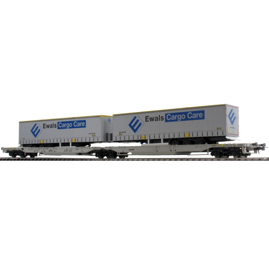 Wagon towarowy platforma AAE - naczepy Roco 76437 H0